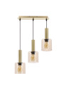 Alberto pendant light 3xE27 gold 42 cm