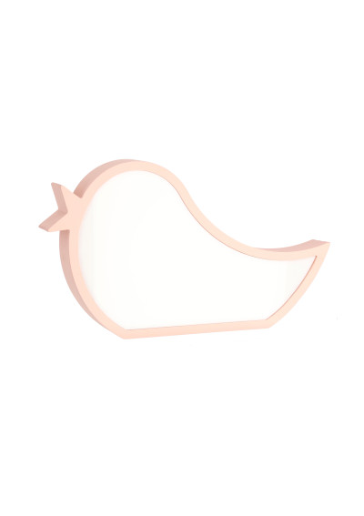 Bird table lamp 12 W LED 3000 K pink 33,5 cm - product image 1