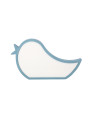 Bird pendant light 12 W LED 3000 K blue 33,5 cm