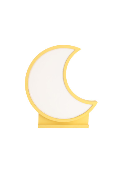 Moon table lamp 12 W LED 3000 K żółty 26 cm