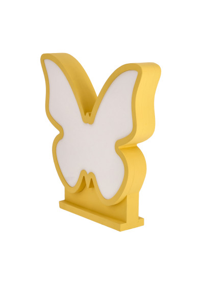 Butterfly table lamp 14 W LED 3000 K żółty 28,5 cm - product image 2