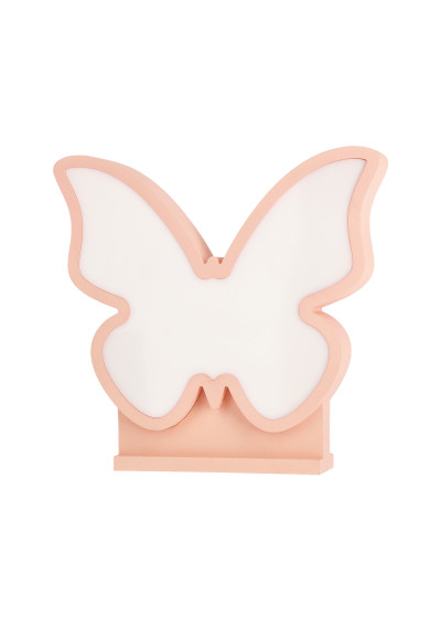 Butterfly table lamp 14 W LED 3000 K pink 28,5 cm