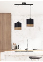 Porto pendant light black / drewniany 48 cm - product image 1