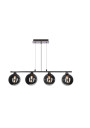 Lampa wisząca Somul 4xG9 chromowy 65 cm