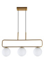 Jove pendant light 3xG9 mosiądz / white 60 cm - product image 1