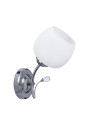 Lampa ścienna Estar 1xE27 chromowy + biały 18 cm