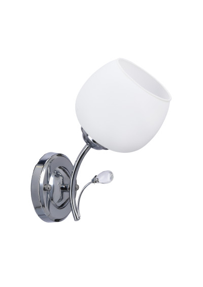 Estar wall light 1xE27 chromee / white 18 cm