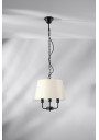 Pasteri pendant light 3xE14 black / beige 32,5 cm - product image 1