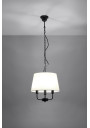 Pasteri pendant light 3xE14 black / beige 32,5 cm - product image 2