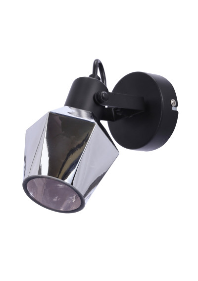 Lampa ścienna Randi czarny 19 cm - zdjęcie produktu 2