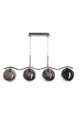 Lampa wisząca Lumos 4xG9 chromowy 73 cm