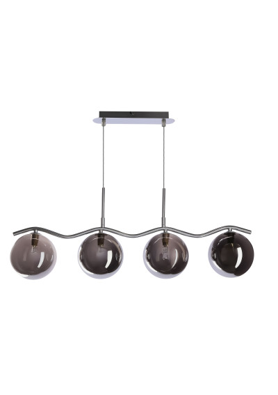 Lumos pendant light 4xG9 chromee 73 cm