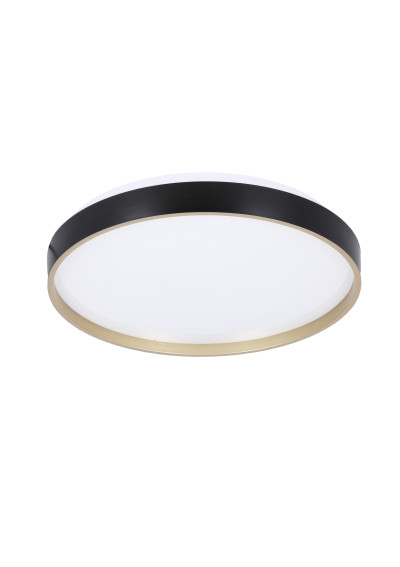 Florida ceiling light 18 W LED 4000 K czarno gold / white 33 cm