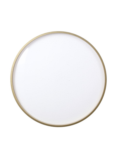Plafon Florida 18 W LED 4000 K czarno złoty + biały 33 cm - zdjęcie produktu 1