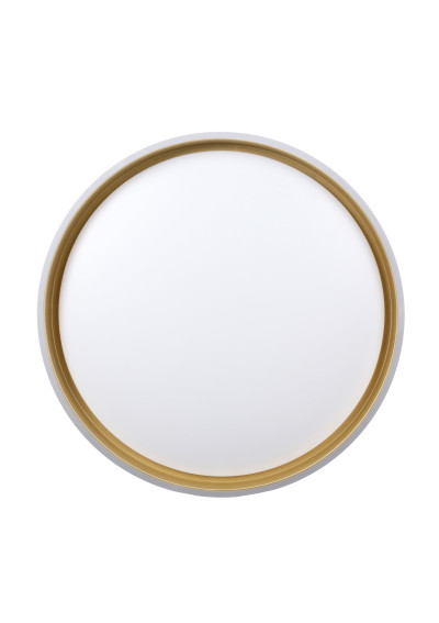 Plafon Florida 24 W LED 4000 K biało złoty + czarny 38 cm