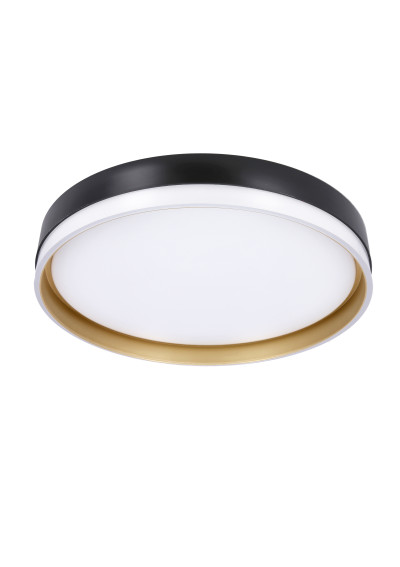 Florida ceiling light 24 W LED 4000 K biało gold / black 38 cm - product image 1