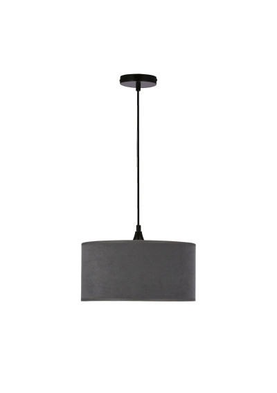 Maloto pendant light 1xE27 black, grafit/złoto 30 cm
