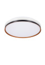 Plafon Montana 24 W LED 4000 K czarny + biały + złoty 40 cm