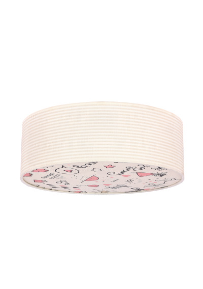Kiddy ceiling light 2xE27 white 38 cm