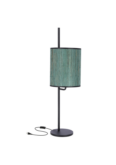 Bendi table lamp 1xE27 black / green 20 cm