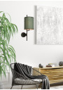 Bendi wall light 1xE27 black / green 31 cm - product image 1