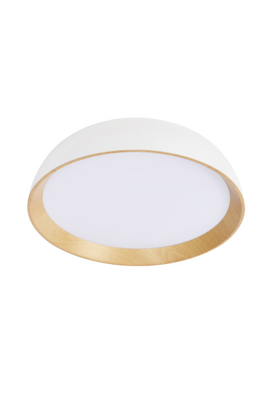 Calabria ceiling light 24 W LED 4000 K white / drewniany 40 cm
