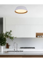 Calabria ceiling light 24 W LED 4000 K white / drewniany 40 cm - product image 1