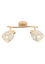 E14 ceiling light 2xE14 gold 28 cm