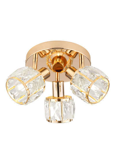 Dubai ceiling light 3xE14 gold 36 cm