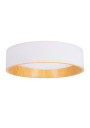 Plafon Lazio 24 W LED 4000 K biały + drewniany 40 cm