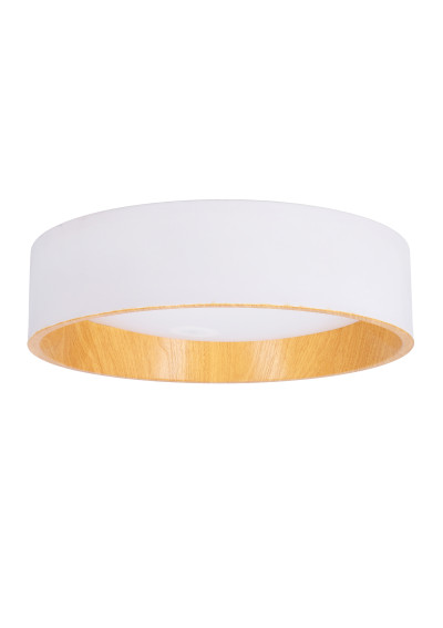 Lazio ceiling light 24 W LED 4000 K white / drewniany 40 cm