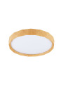 Cadix ceiling light 24 W LED 4000 K white / drewniany 38,5 cm