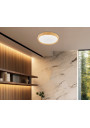 Plafon Cadix 24 W LED 4000 K biały + drewniany 38,5 cm - zdjęcie produktu 1
