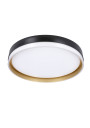 Manhattan ceiling light 24 W LED 4000 K black / white / gold 38 cm