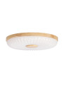Plafon Tart 24 W LED 4000 K biały + drewniany 38 cm
