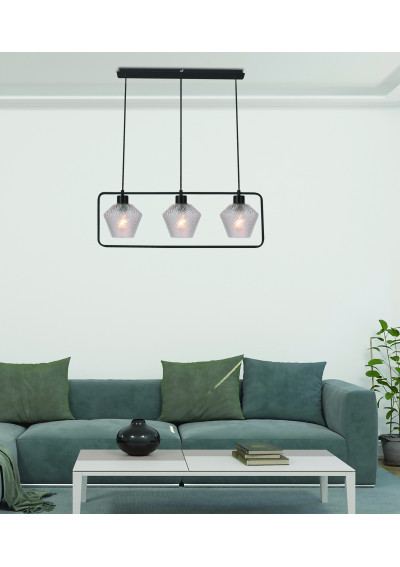 Niko pendant light 3xE27 70 cm - product image 1