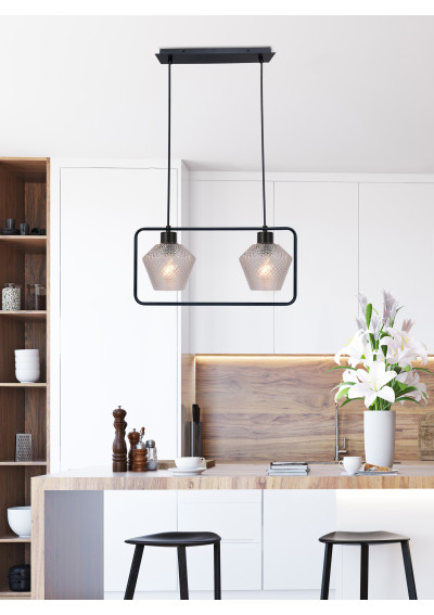 Lampa wisząca Niko 2xE27 50 cm - zdjęcie produktu 1