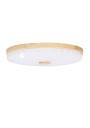 Lemo ceiling light 24 W LED 4000 K white / drewniany 38 cm