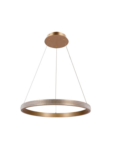 Lampa wisząca Hashim 34 W LED 4000 K złoty 60 cm