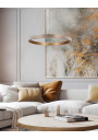 Hashim pendant light 34 W LED 4000 K gold 60 cm - product image 1