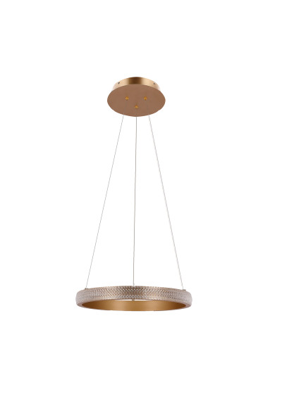 Hashim pendant light 22 W LED 4000 K gold 40 cm