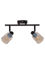 Agra ceiling light 2xE14 black 36 cm