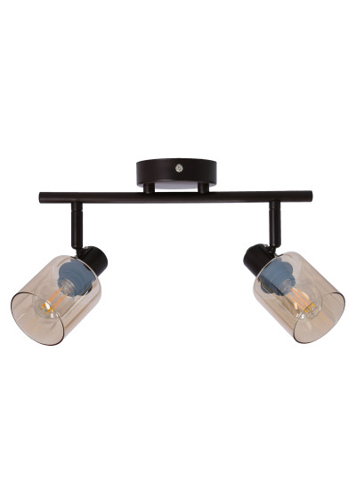 Agra ceiling light 2xE14 black 36 cm