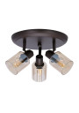 Agra ceiling light 3xE14 black 35 cm