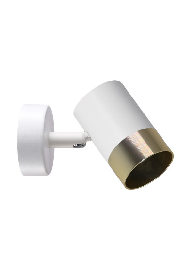 Tobi wall light 1xGU10 biało gold 16 cm