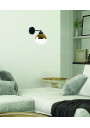 Contessa wall light 1xE27 czarno gold 24 cm - product image 1