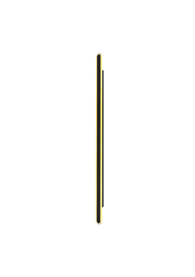 Kinkiet zewnętrzny Stick 60 W LED 3000 K czarny 180 cm