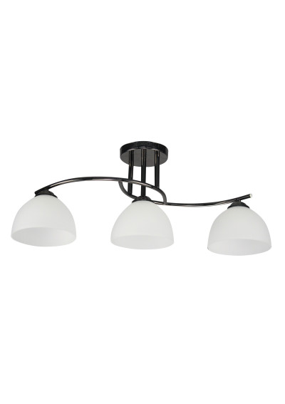 Gracja ceiling light 3xE27 black / white 62 cm