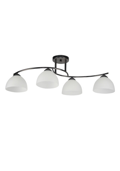 Gracja ceiling light 4xE27 black / white 78 cm