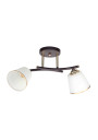 Greco ceiling light 2xE27 czarno gold 46 cm
